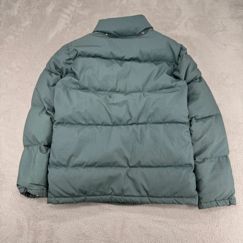 Vintage 70s The North Face Goose Down Puffer Jacket Womens M Blue Gorpcore USA - Picture 2 of 8